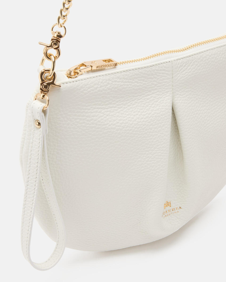 Emma Pouch Bianco  - Pochette - Borse Donna - Borse - Cuoieria Fiorentina