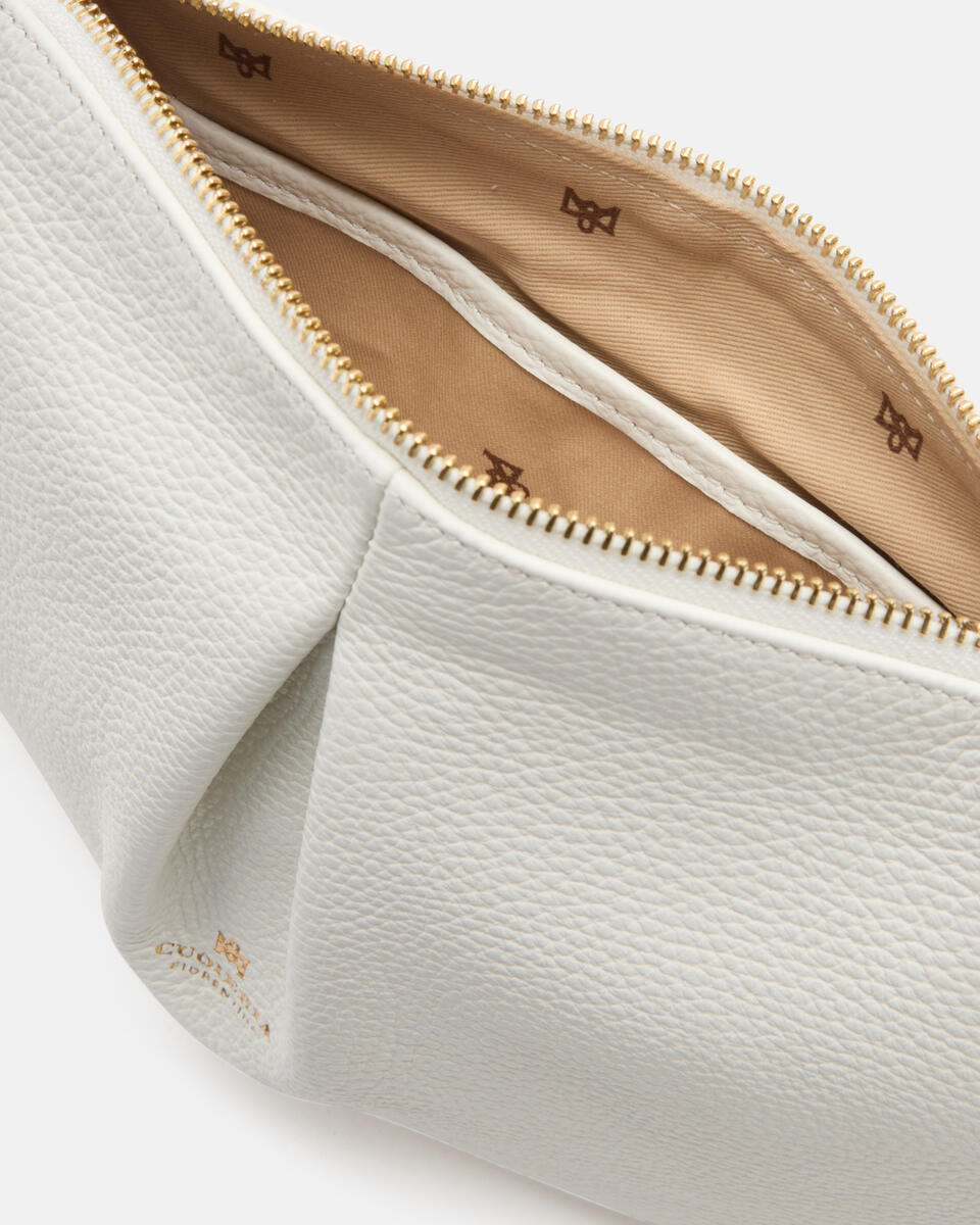 Emma Pouch Bianco  - Pochette - Borse Donna - Borse - Cuoieria Fiorentina