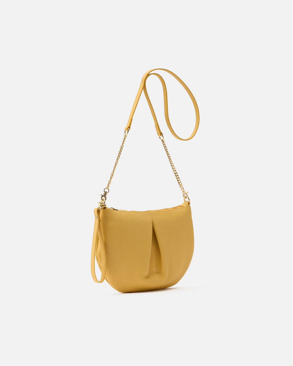 POUCH Yellow  - Clutch Bags - Women's Bags - Bags - Cuoieria Fiorentina