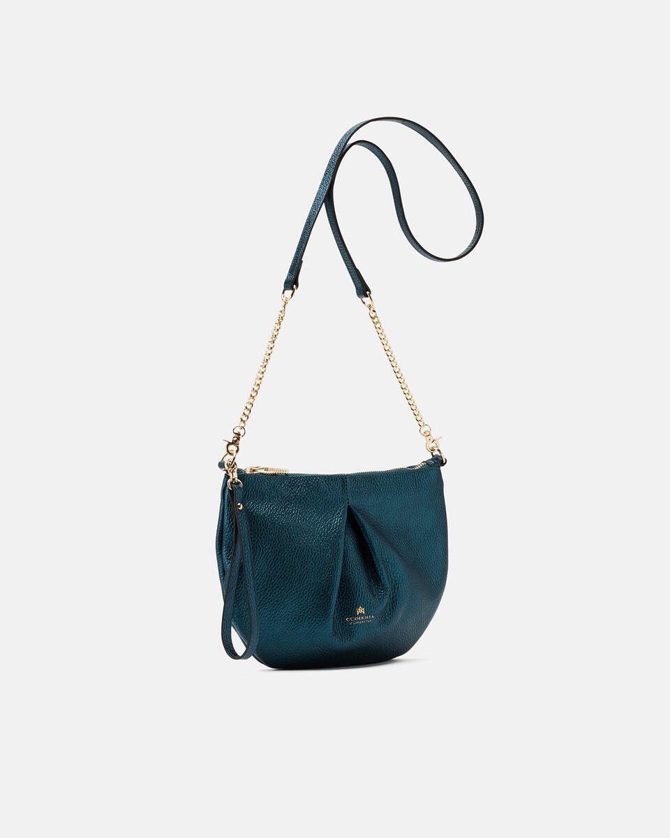 POUCH Teal  - Clutch Bags - Women's Bags - Bags - Cuoieria Fiorentina