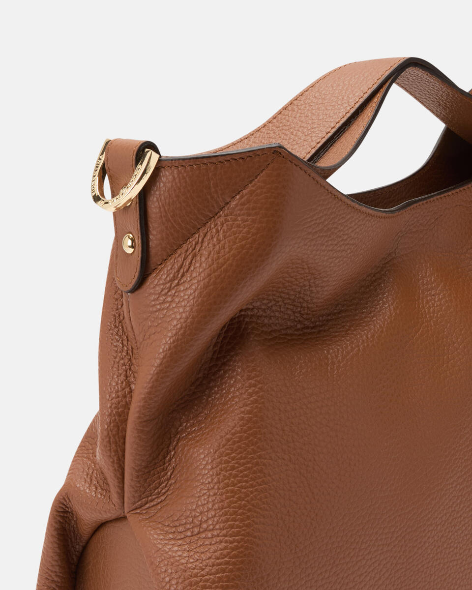 Gaia tote Caramel  - Tote Bag - Borse Donna - Borse - Cuoieria Fiorentina