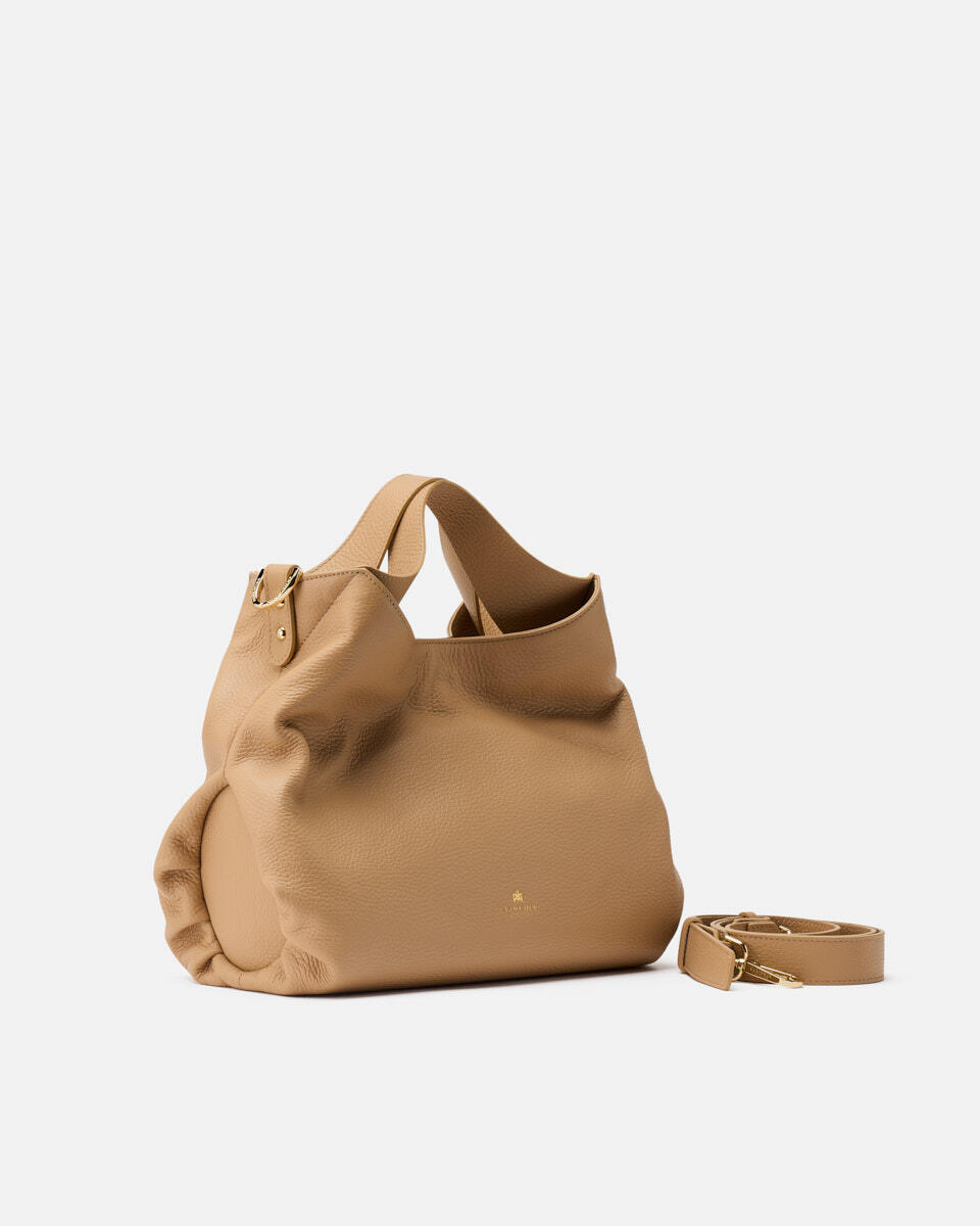 Gaia tote Nude  - Tote Bag - Borse Donna - Borse - Cuoieria Fiorentina