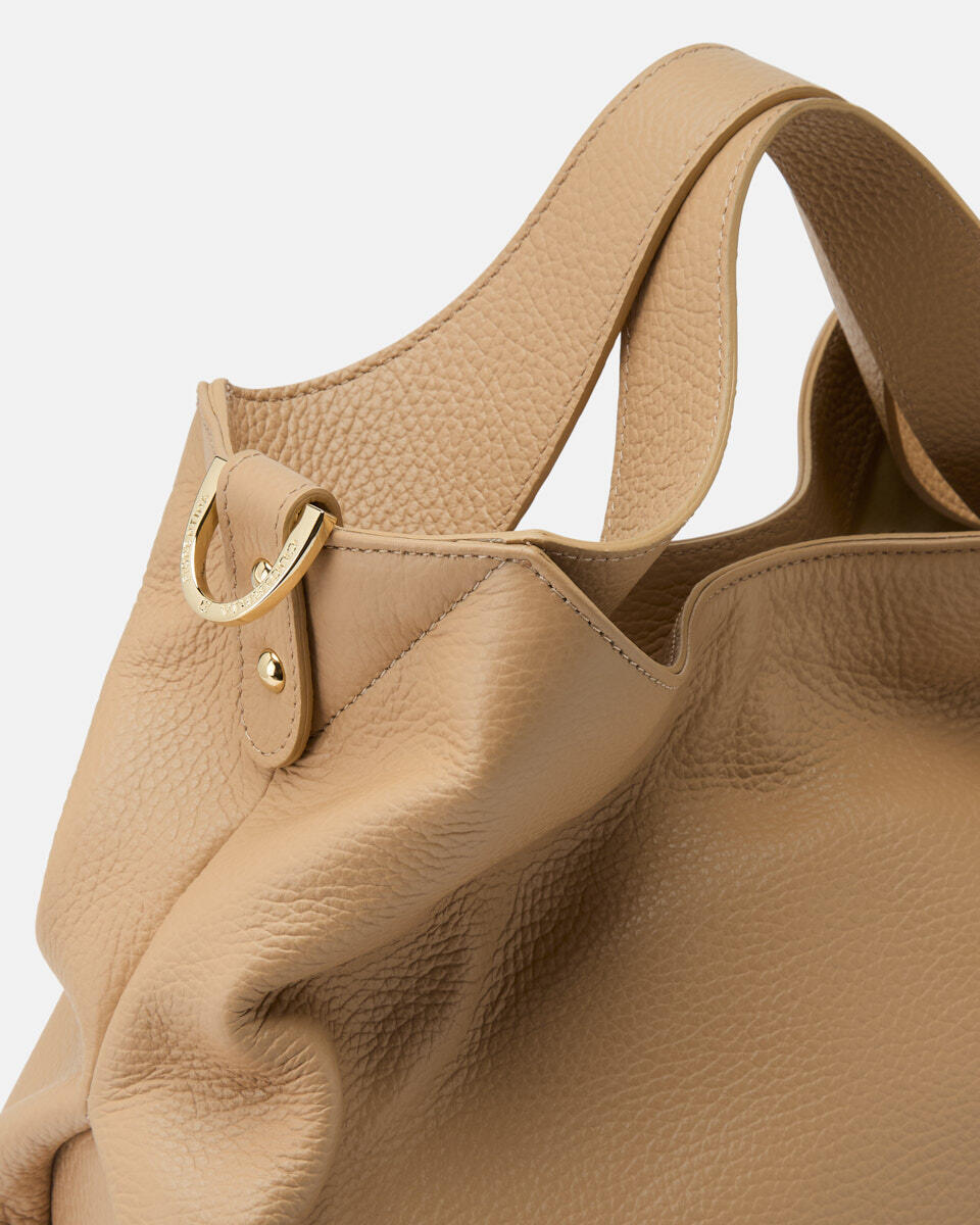 Gaia tote Nude  - Tote Bag - Borse Donna - Borse - Cuoieria Fiorentina