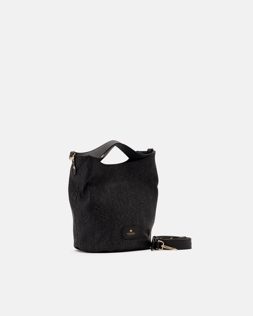 BUCKET Black  - Bucket Bags - Women's Bags - Bags - Cuoieria Fiorentina