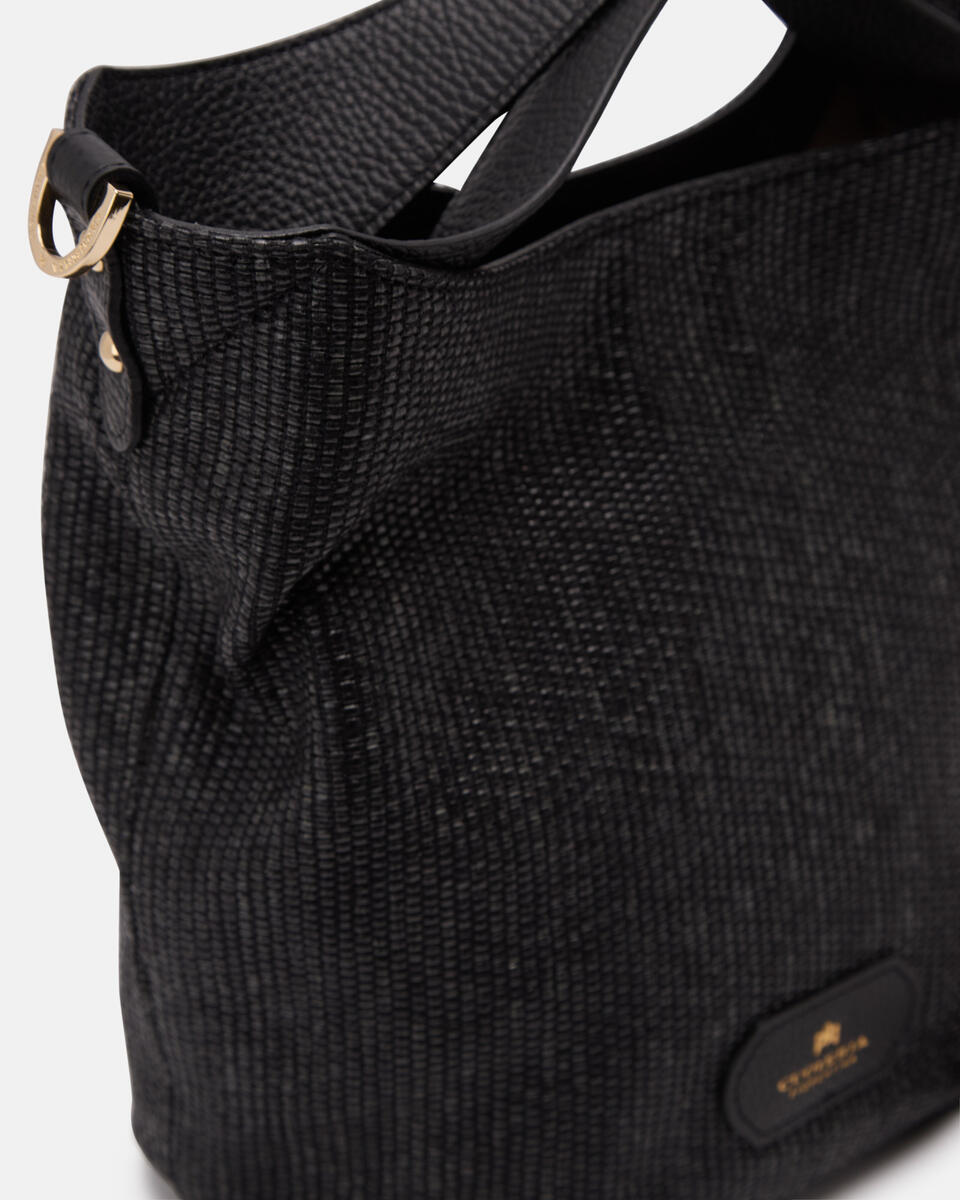 BUCKET Black  - Bucket Bags - Women's Bags - Bags - Cuoieria Fiorentina