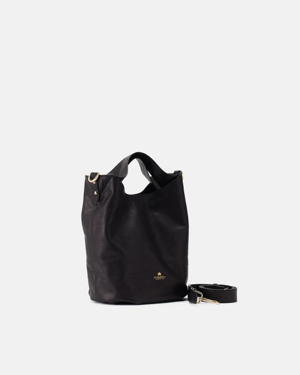 BUCKET Black  - Bucket Bags - Women's Bags - Bags - Cuoieria Fiorentina