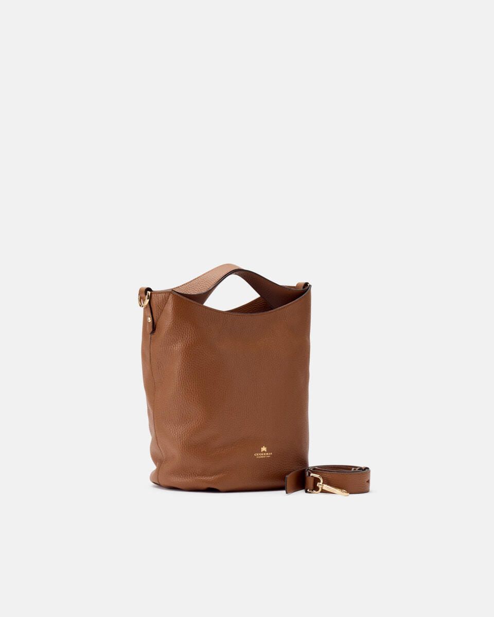 BUCKET Caramel  - Bucket Bags - Women's Bags - Bags - Cuoieria Fiorentina