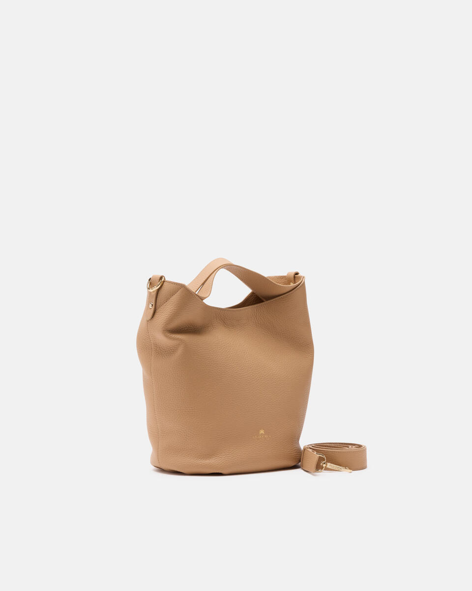 BUCKET Nude  - Bucket Bags - Women's Bags - Bags - Cuoieria Fiorentina