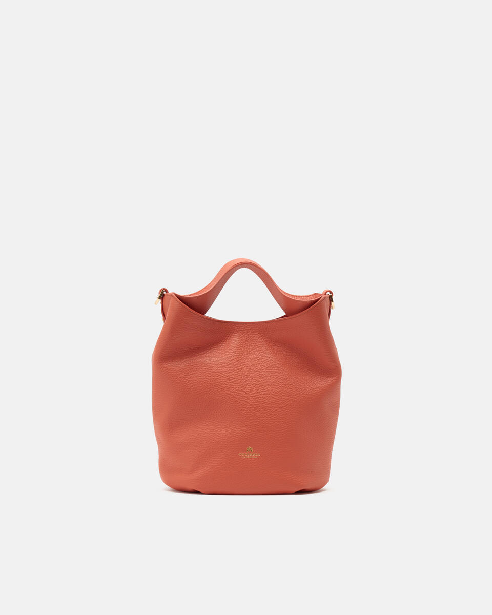 BUCKET Papaya  - Bucket Bags - Women's Bags - Bags - Cuoieria Fiorentina