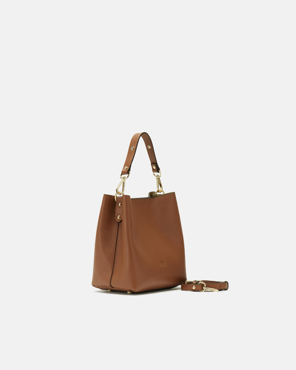 small bucket bag Caramel  - Bucket Bags - Women's Bags - Bags - Cuoieria Fiorentina