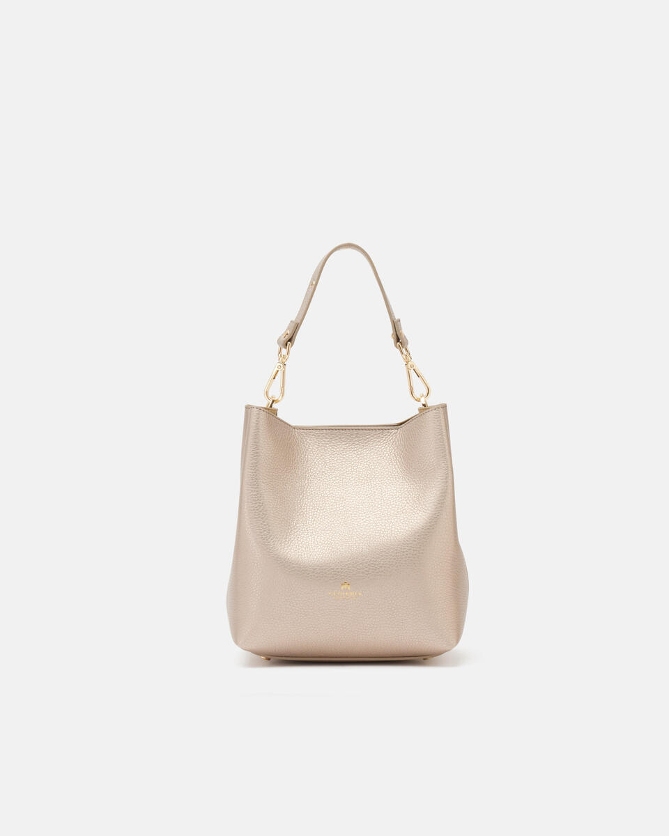 small bucket bag Nude  - Bucket Bags - Women's Bags - Bags - Cuoieria Fiorentina