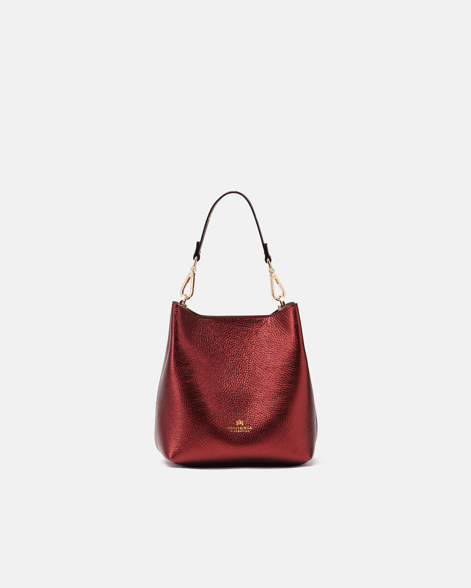 small bucket bag Rust  - Bucket Bags - Women's Bags - Bags - Cuoieria Fiorentina