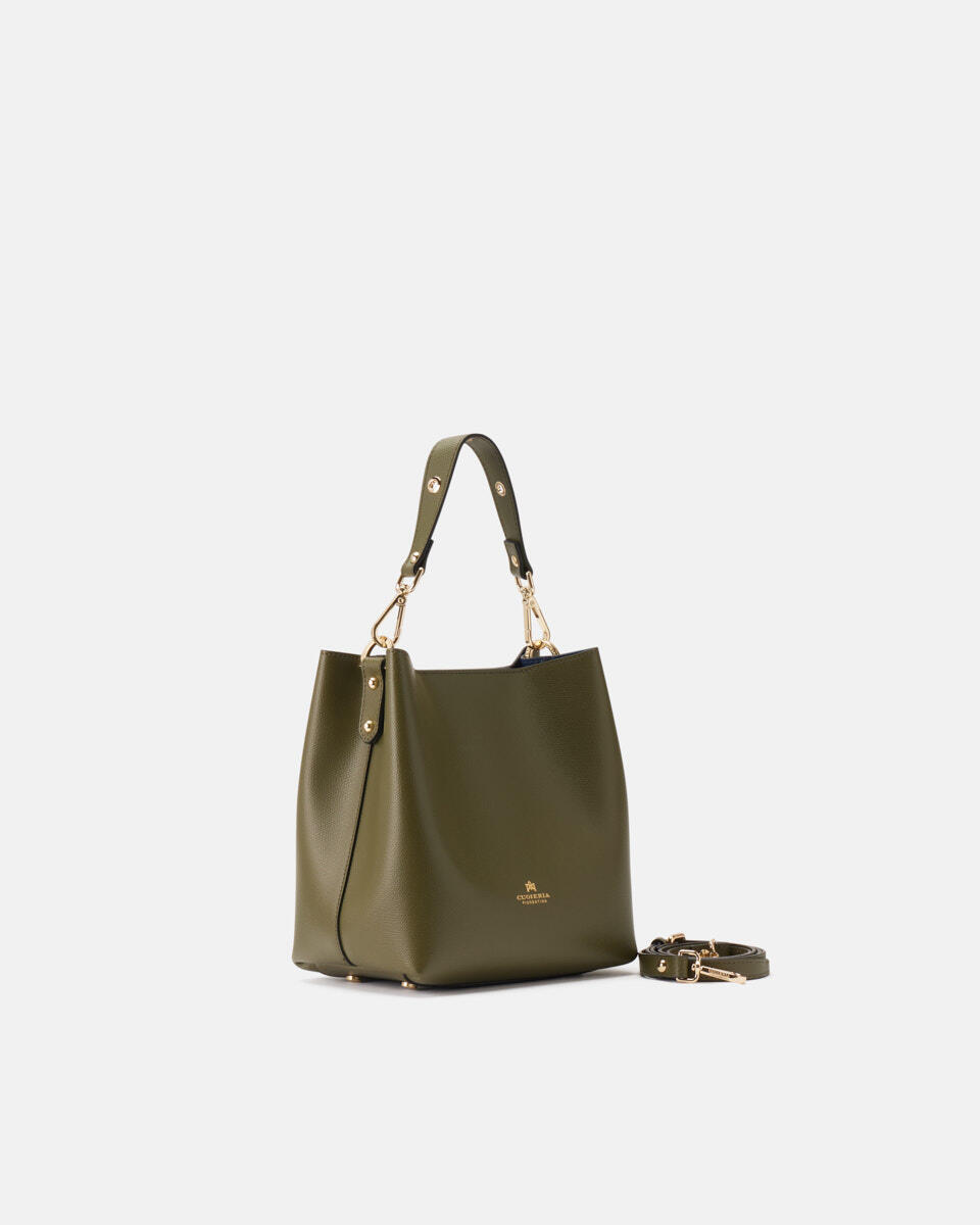 SMALL BUCKET BAG Uniform  - Bucket Bags - Women's Bags - Bags - Cuoieria Fiorentina