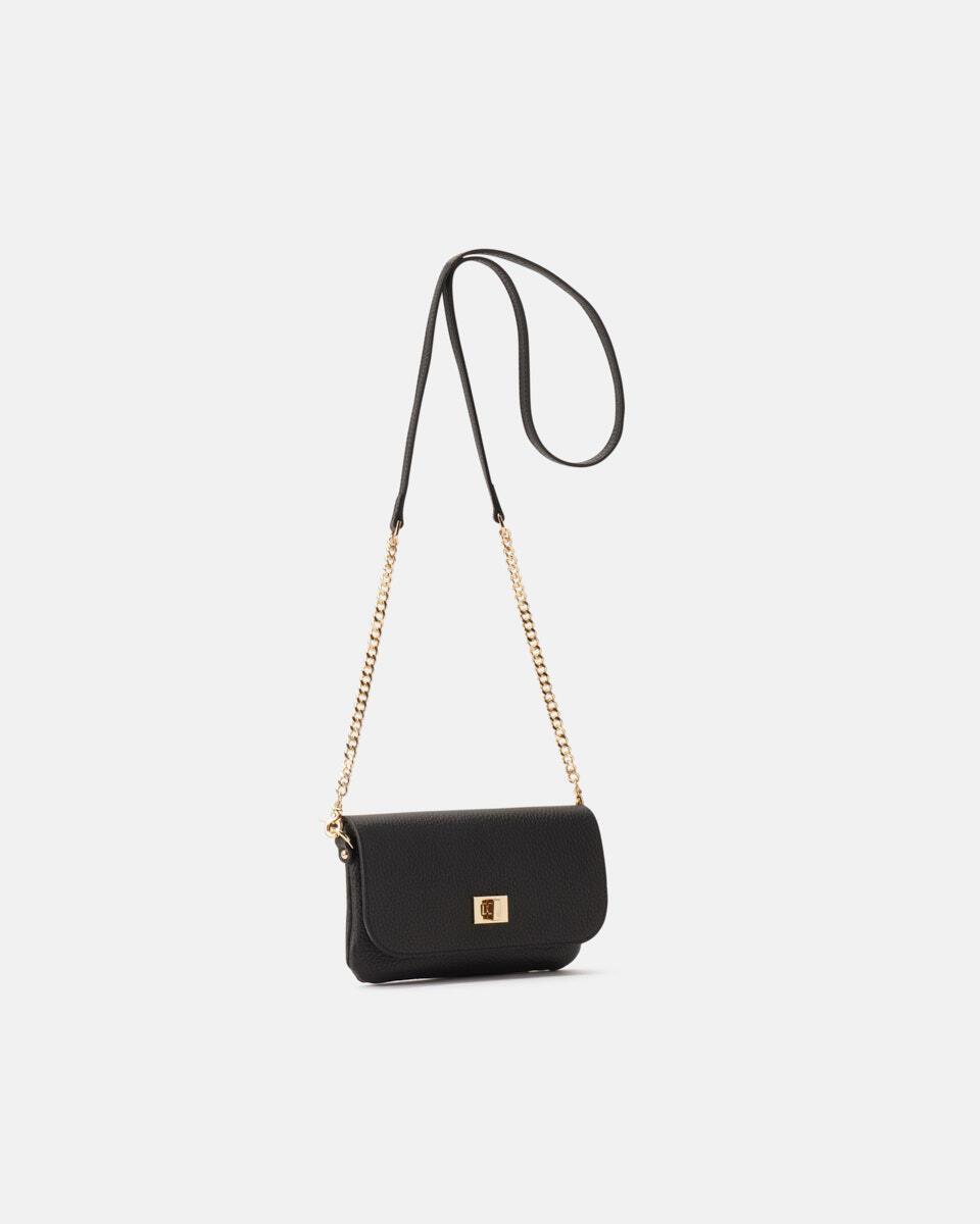 CLUTCH BAG Black  - Mini Bags - Women's Bags - Bags - Cuoieria Fiorentina