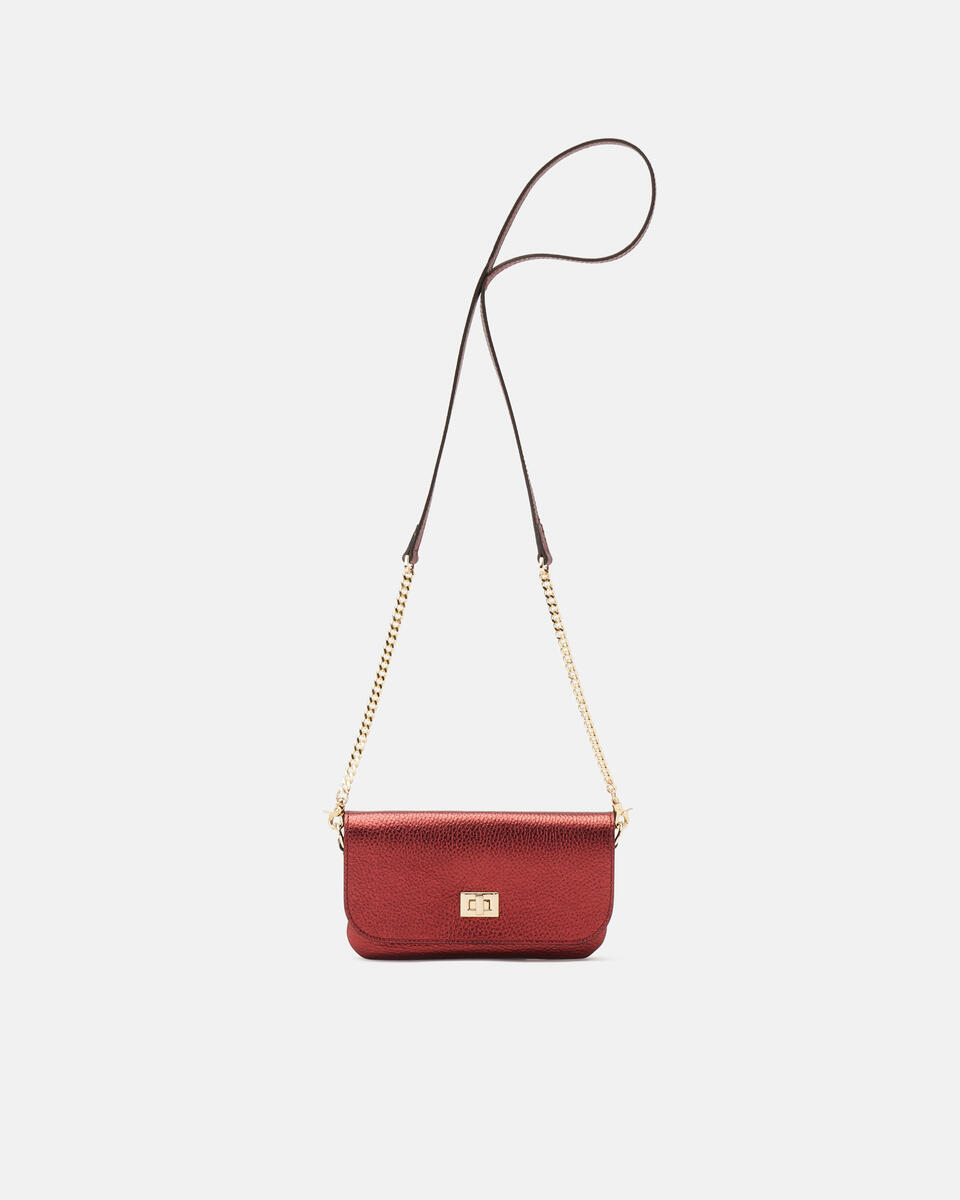 CLUTCH BAG Rust  - Mini Bags - Women's Bags - Bags - Cuoieria Fiorentina