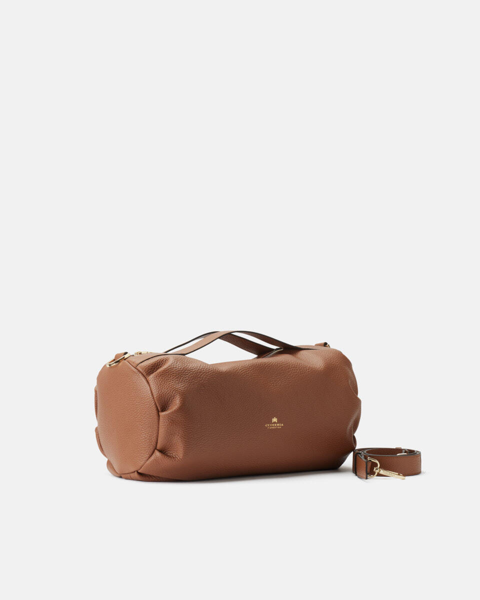 DUFFLE BAG Caramel  - Tote Bag - Women's Bags - Bags - Cuoieria Fiorentina