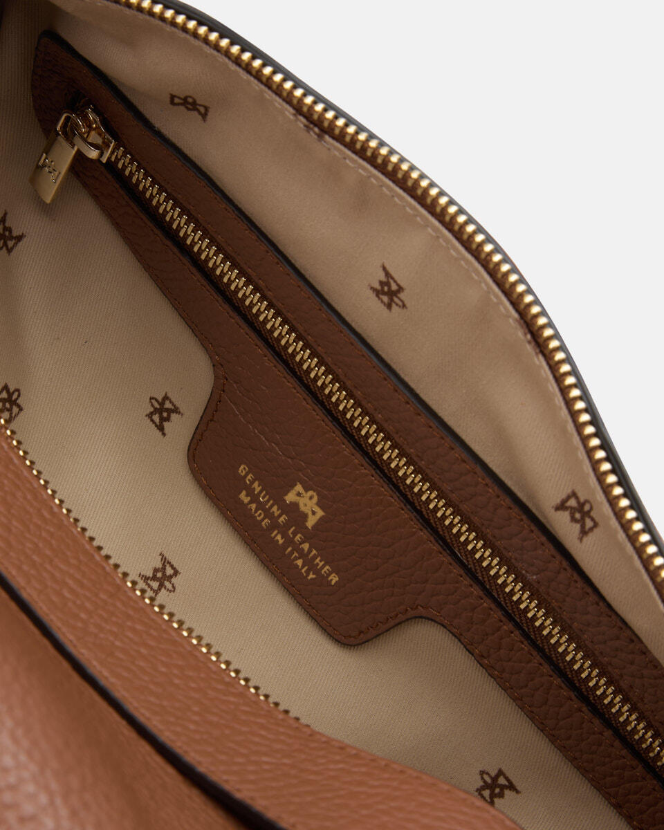 DUFFLE BAG Caramel  - Tote Bag - Women's Bags - Bags - Cuoieria Fiorentina