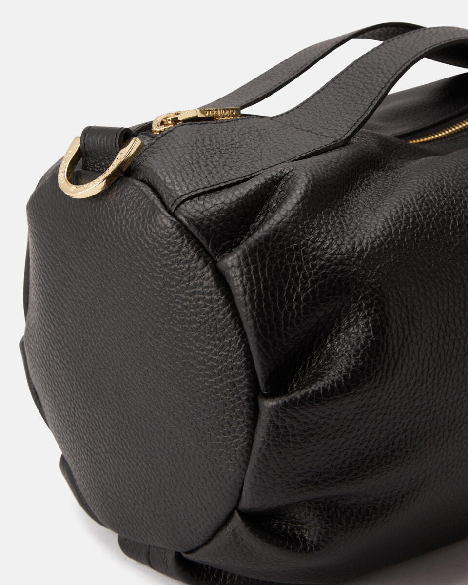 DUFFLE BAG Black  - Tote Bag - Women's Bags - Bags - Cuoieria Fiorentina