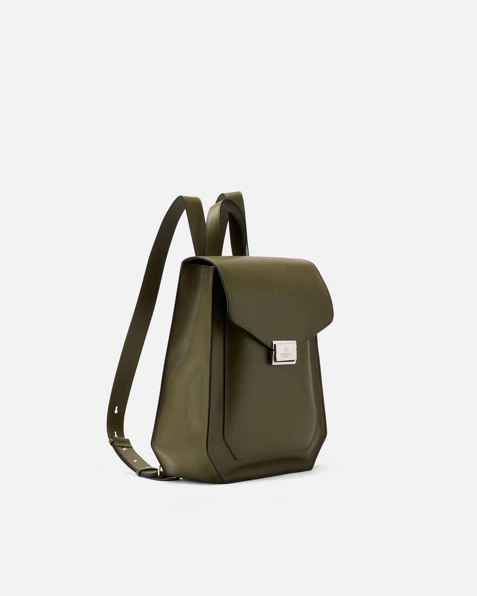 Penta Backpack Militare  - Zaini - Borse Donna - Borse - Cuoieria Fiorentina