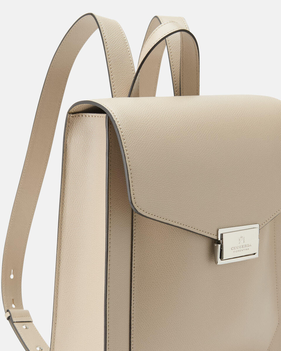 BACKPACK Taupe  - Backpacks - Women's Bags - Bags - Cuoieria Fiorentina