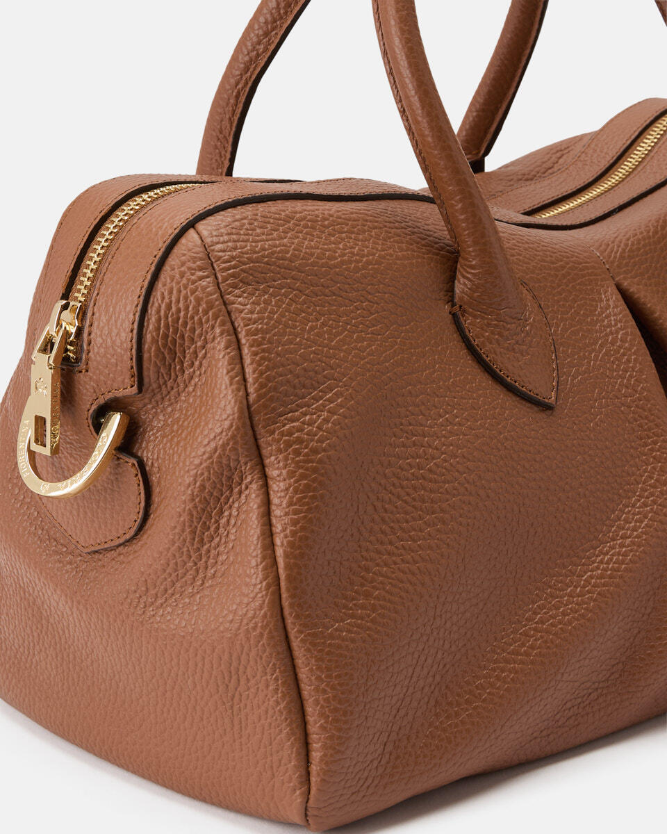 Emma Large Duffle Dollaro Caramel  - Tote Bag - Borse Donna - Borse - Cuoieria Fiorentina