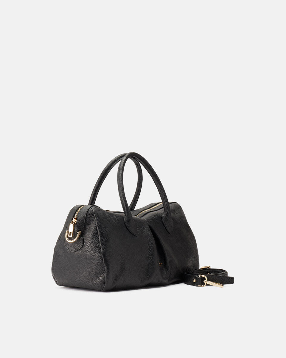 Emma Large Duffle Dollaro Nero  - Tote Bag - Borse Donna - Borse - Cuoieria Fiorentina