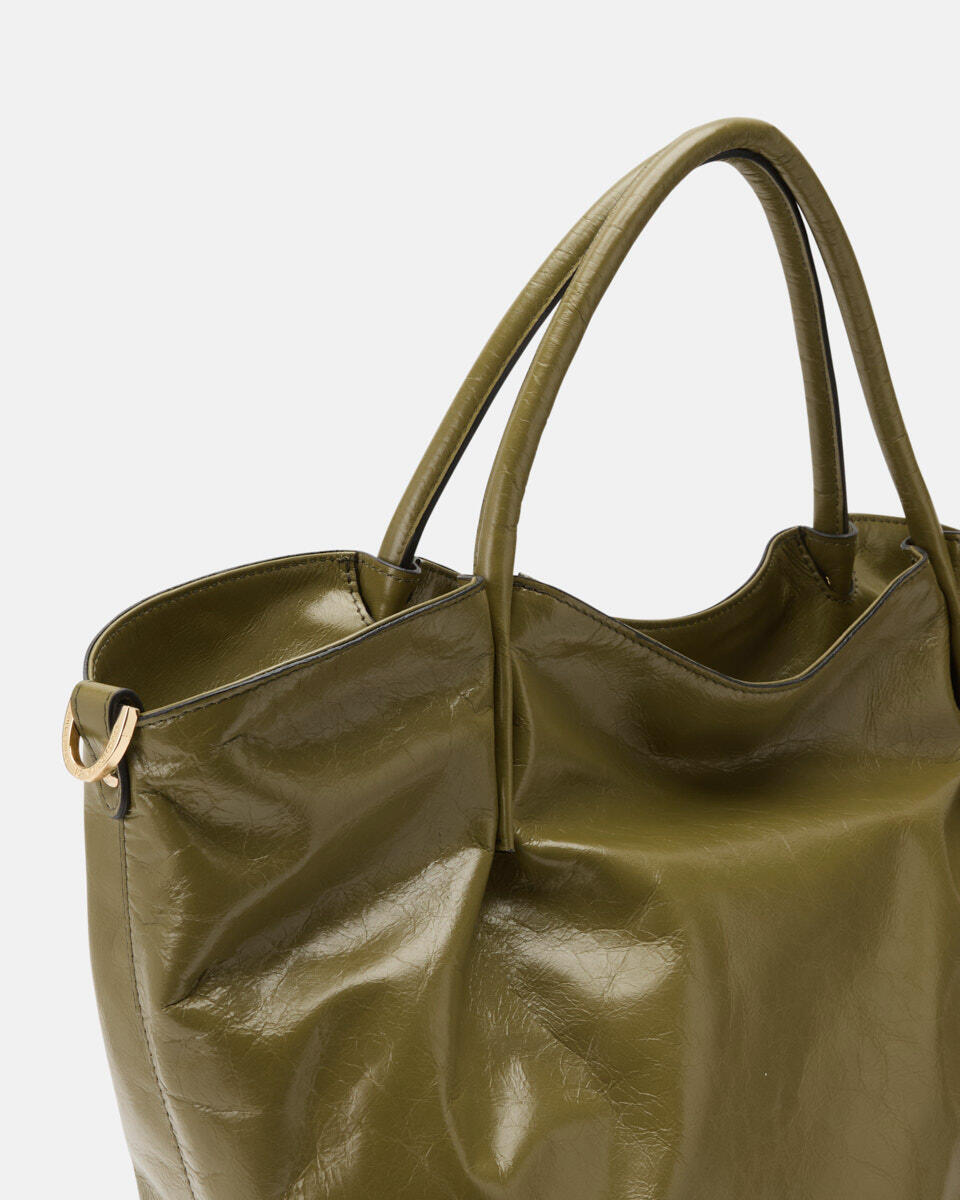 Candy soft large tote Militare  - Tote Bag - Borse Donna - Borse - Cuoieria Fiorentina