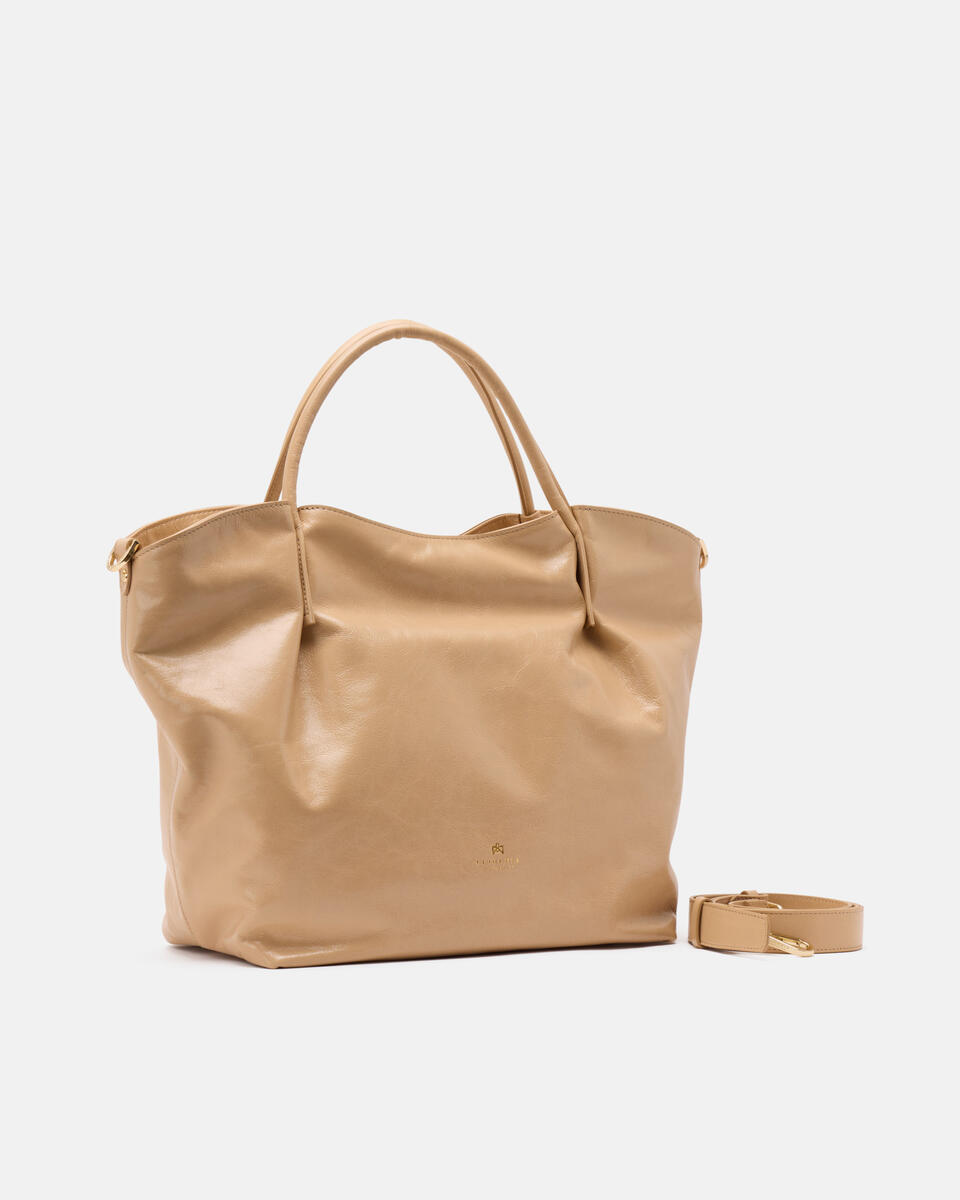 TOTE BAG Nude  - Tote Bag - Women's Bags - Bags - Cuoieria Fiorentina