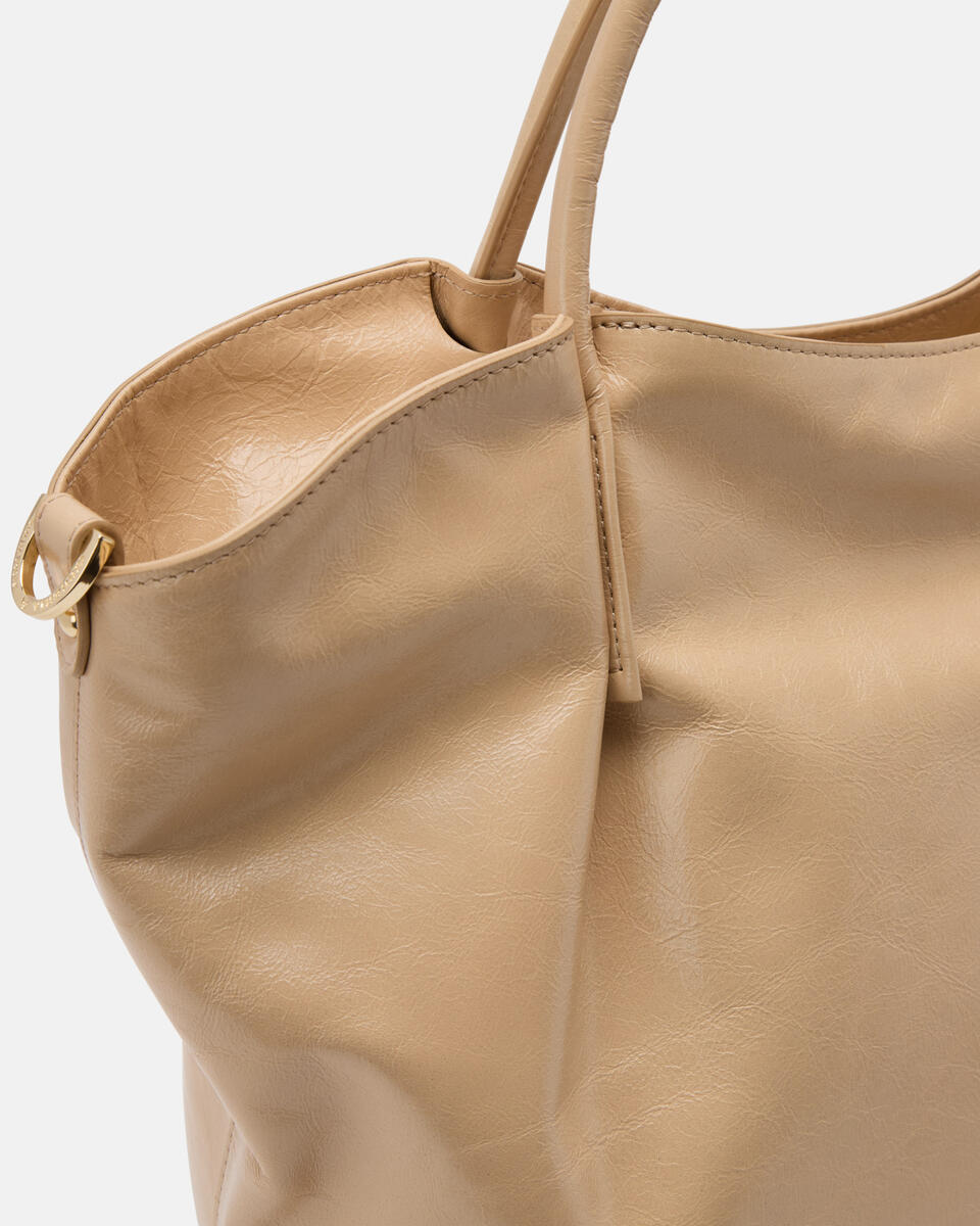 TOTE BAG Nude  - Tote Bag - Women's Bags - Bags - Cuoieria Fiorentina