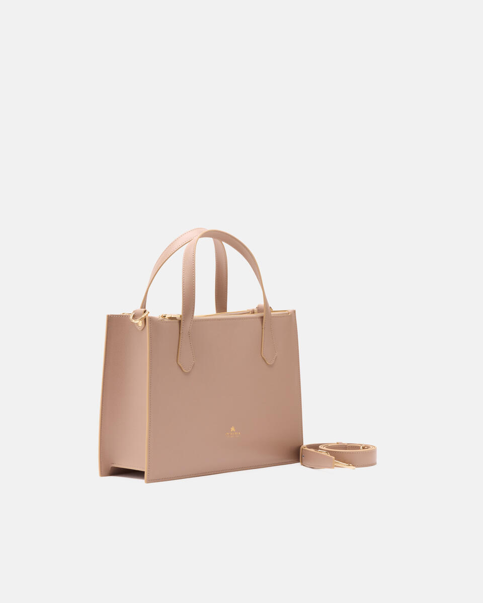 Beauty tote Nude  - Tote Bag - Borse Donna - Borse - Cuoieria Fiorentina