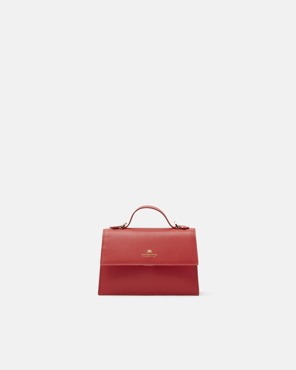 SMALL FLAP BAG Coral  - Mini Bags - Women's Bags - Bags - Cuoieria Fiorentina