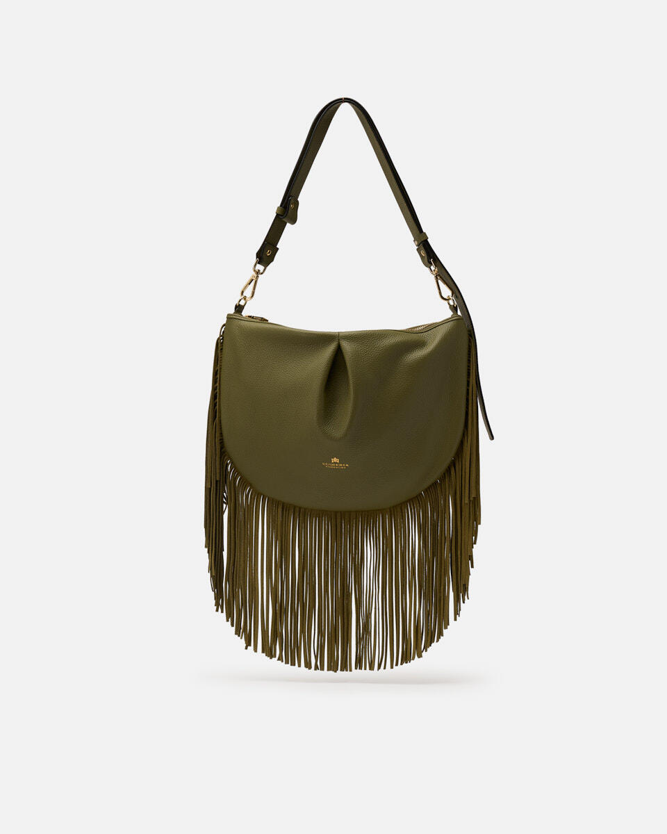 POUCH WITH FRINGES New collection