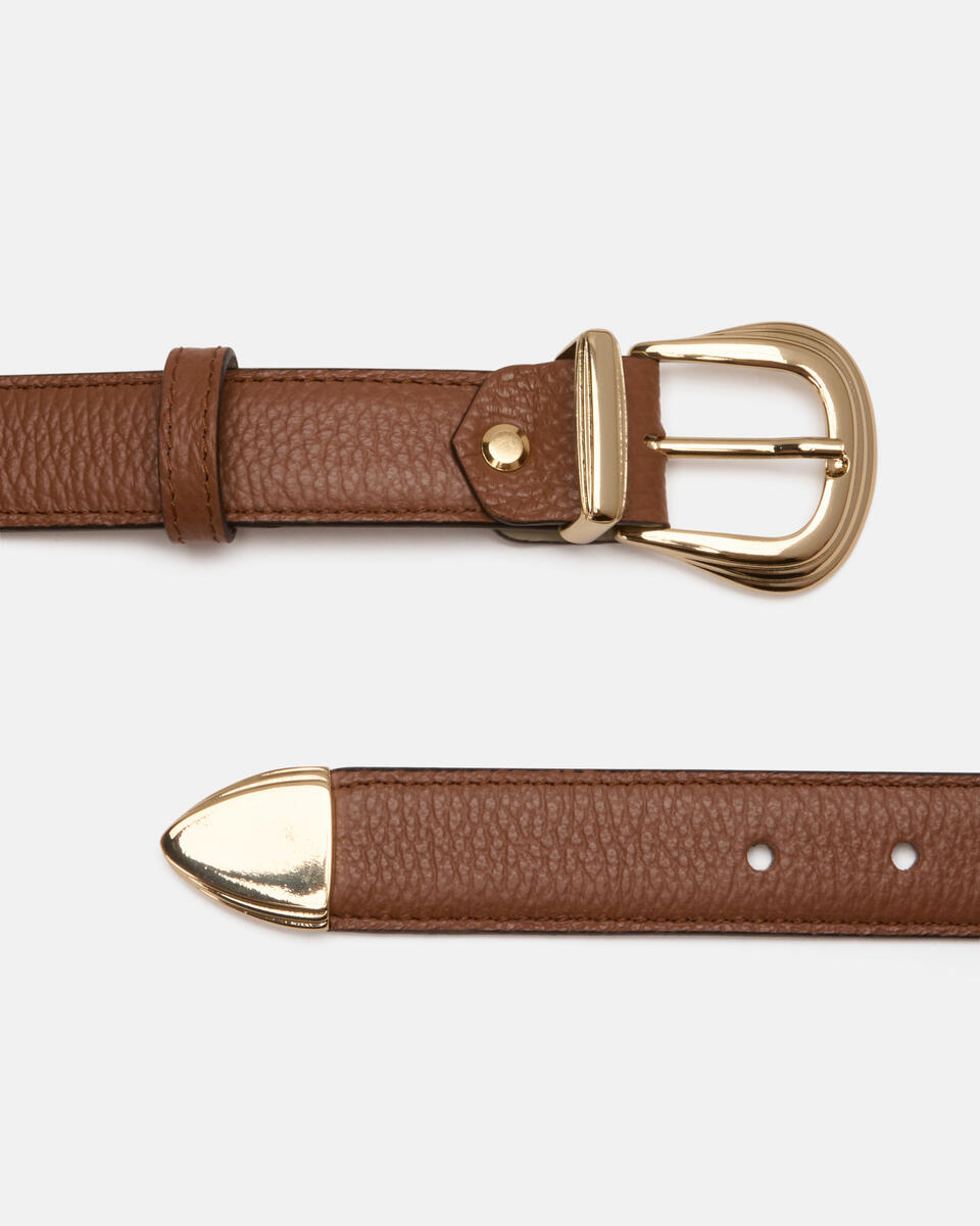 BELT Caramel  - Women's Belts - Belts - Cuoieria Fiorentina