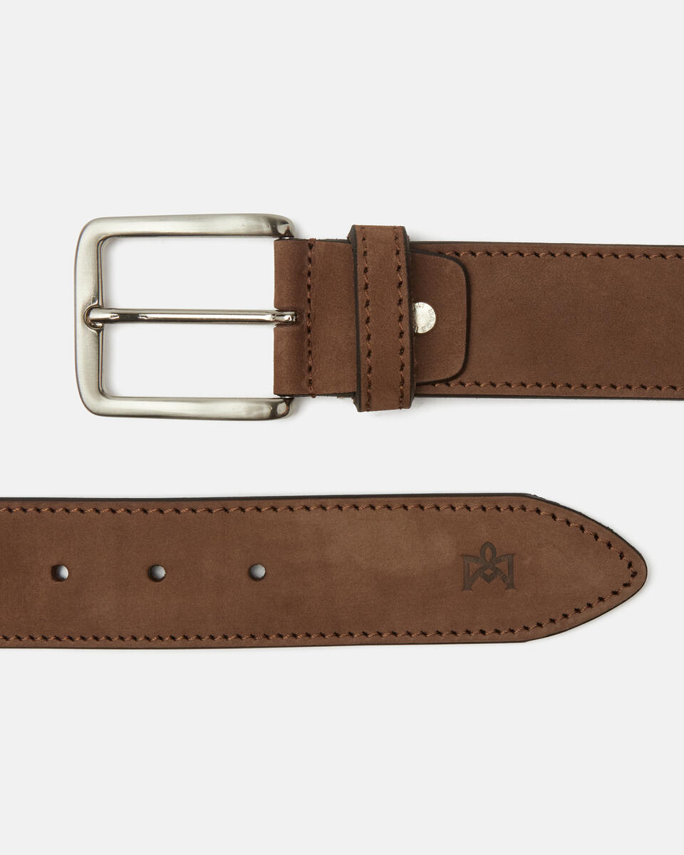 BELT Dark brown  - Men Belts - Belts - Cuoieria Fiorentina