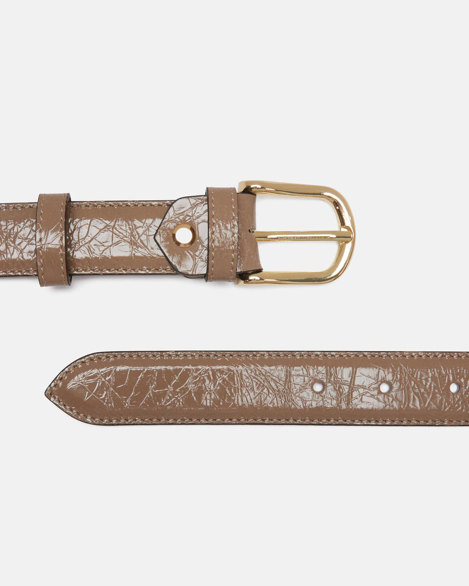 BELT Taupe  - Women's Belts - Belts - Cuoieria Fiorentina