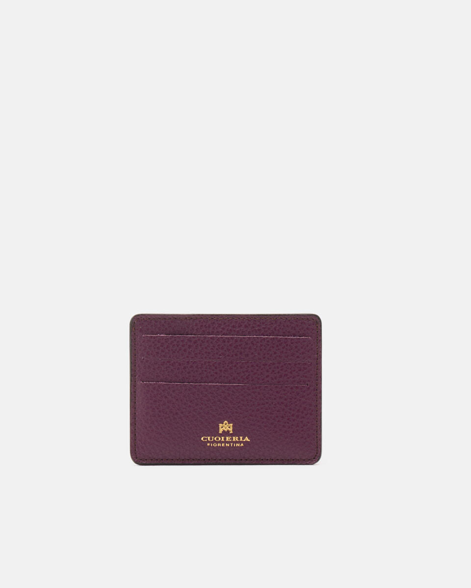 Card holder Grape  - Women's Wallets - Wallets - Cuoieria Fiorentina