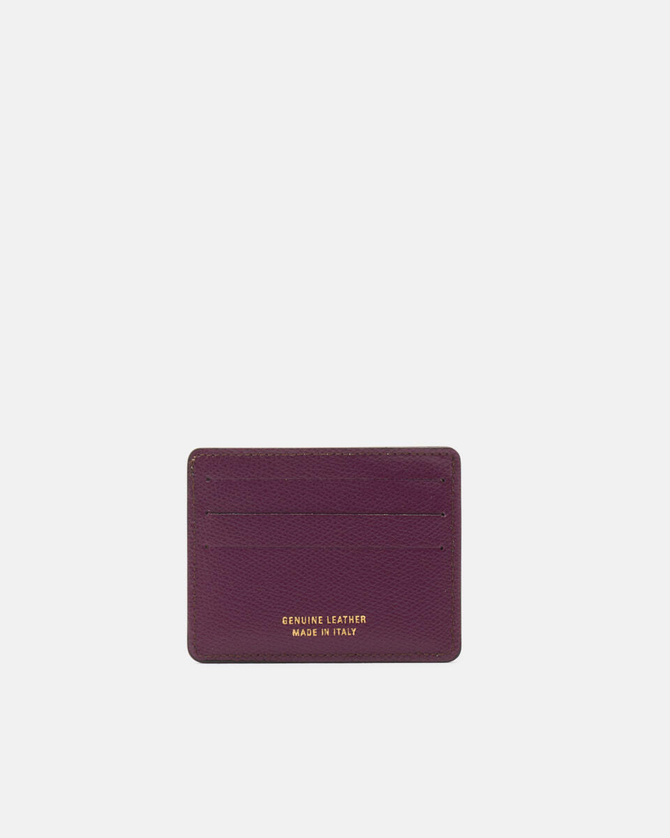 Card holder Grape  - Women's Wallets - Wallets - Cuoieria Fiorentina