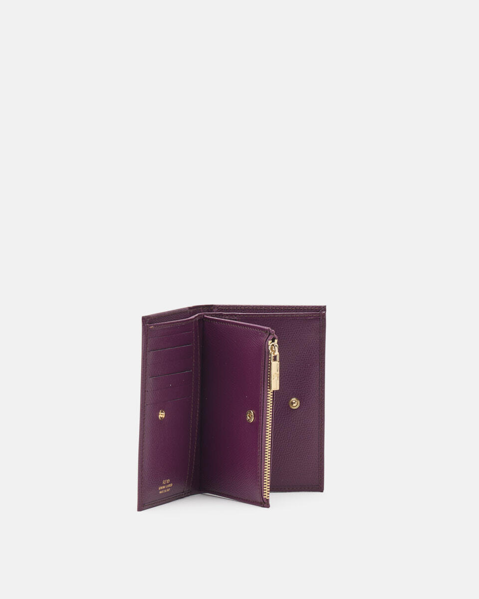 Vertical wallet Grape  - Women's Wallets - Women's Wallets - Wallets - Cuoieria Fiorentina