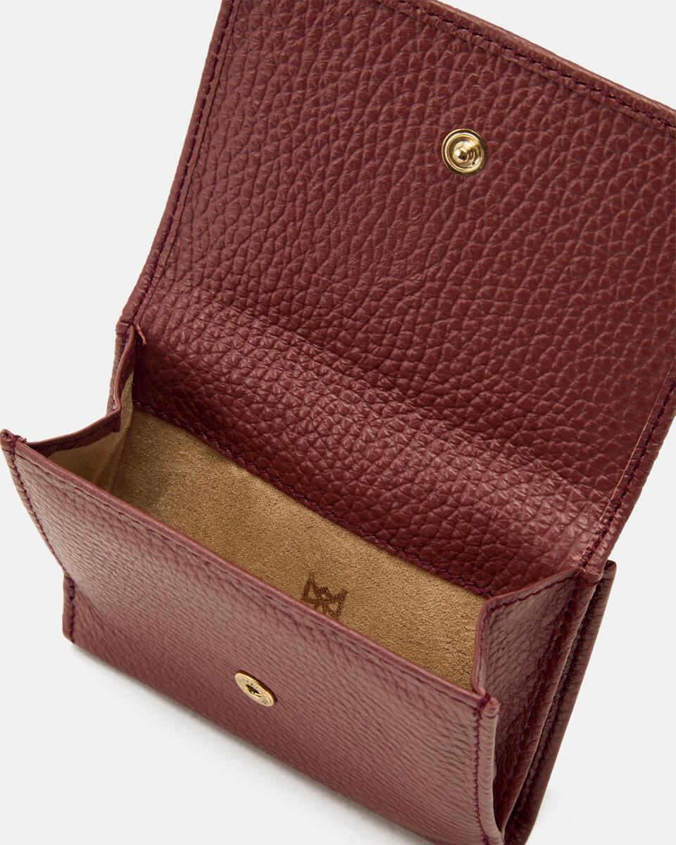 MINI CONTINENTAL WALLET Rosewood  - Women's Wallets - Women's Wallets - Wallets - Cuoieria Fiorentina