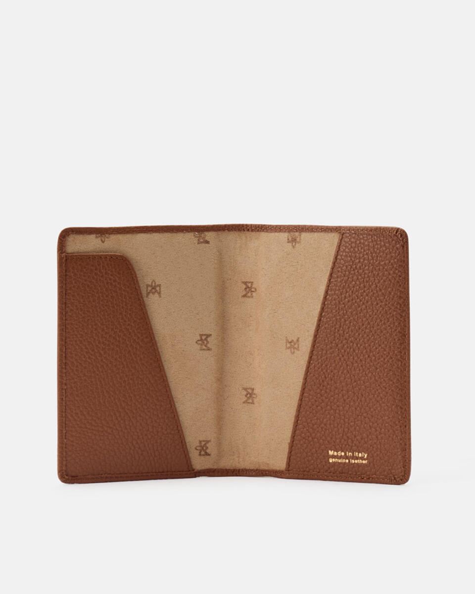 PASSPORT HOLDER Caramel  - Travel Accessories - Travel Bags - Cuoieria Fiorentina