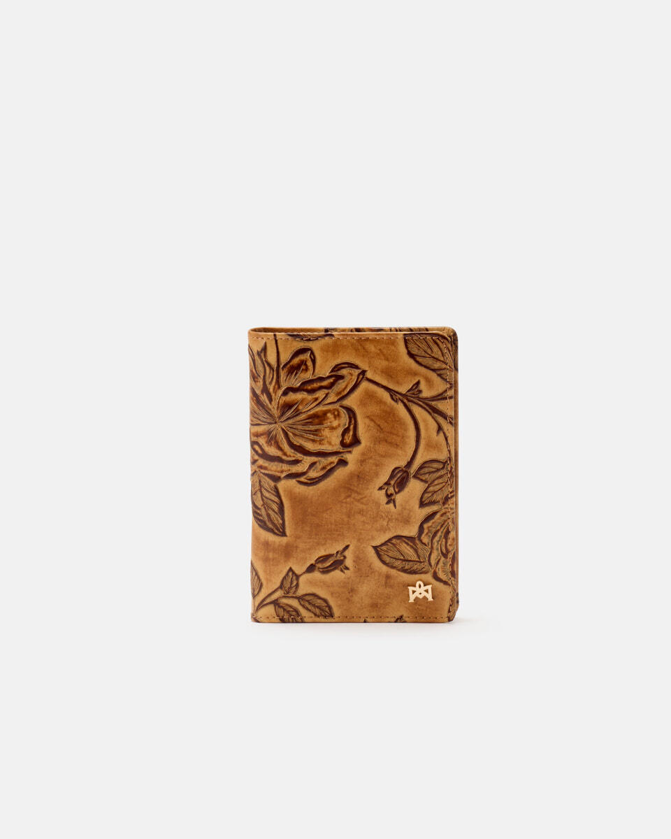 PASSPORT HOLDER Beige  - Travel Accessories - Travel Bags - Cuoieria Fiorentina