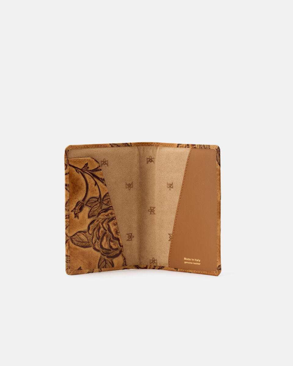 PASSPORT HOLDER Beige  - Travel Accessories - Travel Bags - Cuoieria Fiorentina