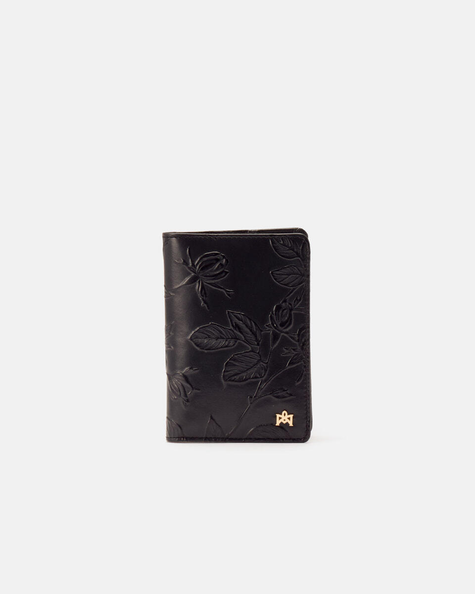 PASSPORT HOLDER Black  - Travel Accessories - Travel Bags - Cuoieria Fiorentina