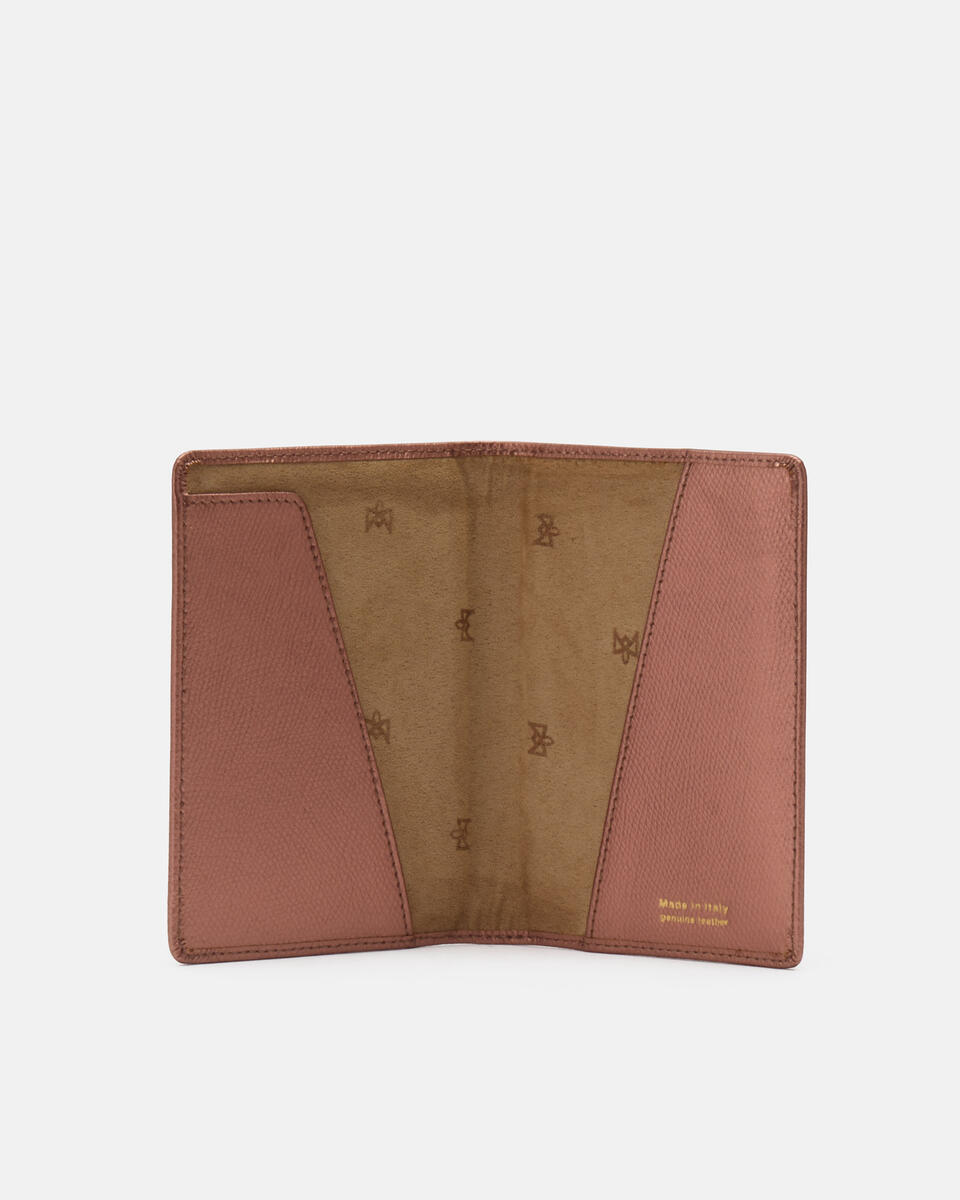 PASSPORT HOLDER Rose gold  - Travel Accessories - Travel Bags - Cuoieria Fiorentina