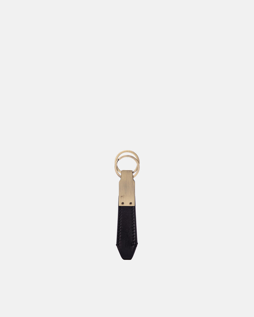 Keyring Black  - Key Holders - Men's Accessories - Accessories - Cuoieria Fiorentina