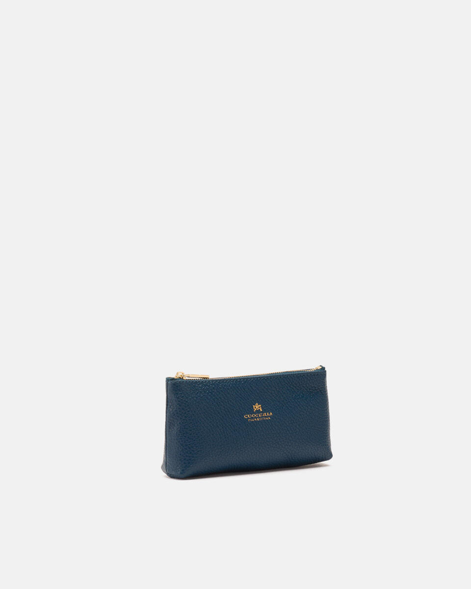 Key pouch Teal  - Key Holders - Women's Accessories - Accessories - Cuoieria Fiorentina