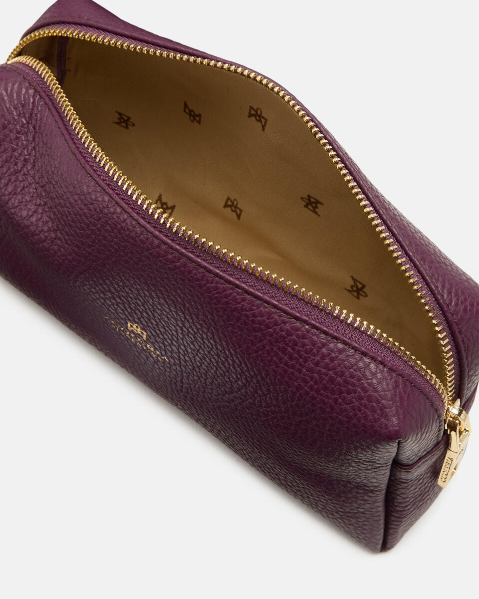 Large make up case Grape  - Necessaire - Women's Accessories - Accessories - Cuoieria Fiorentina