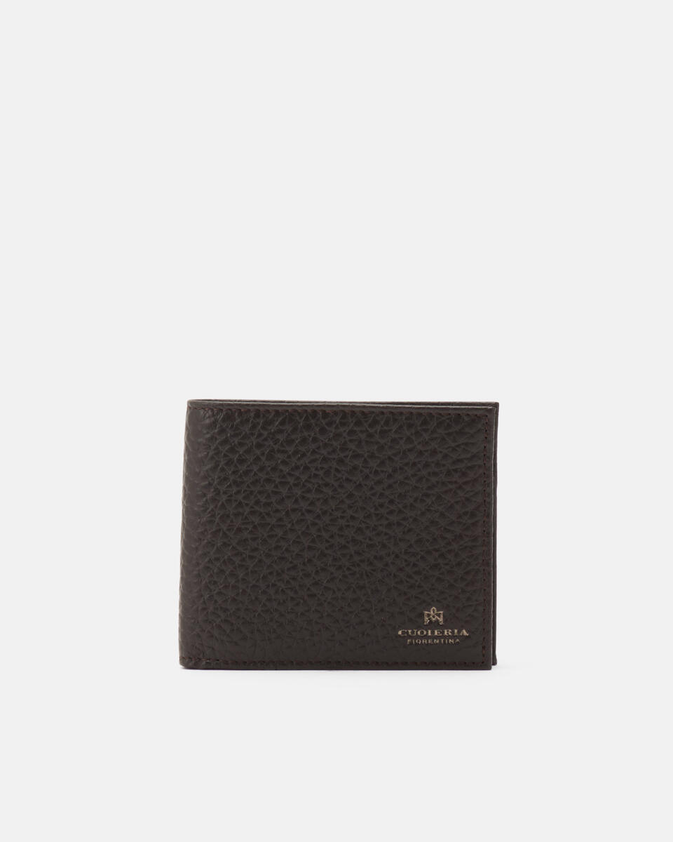 WALLET Dark brown  - Men's Wallets - Wallets - Cuoieria Fiorentina