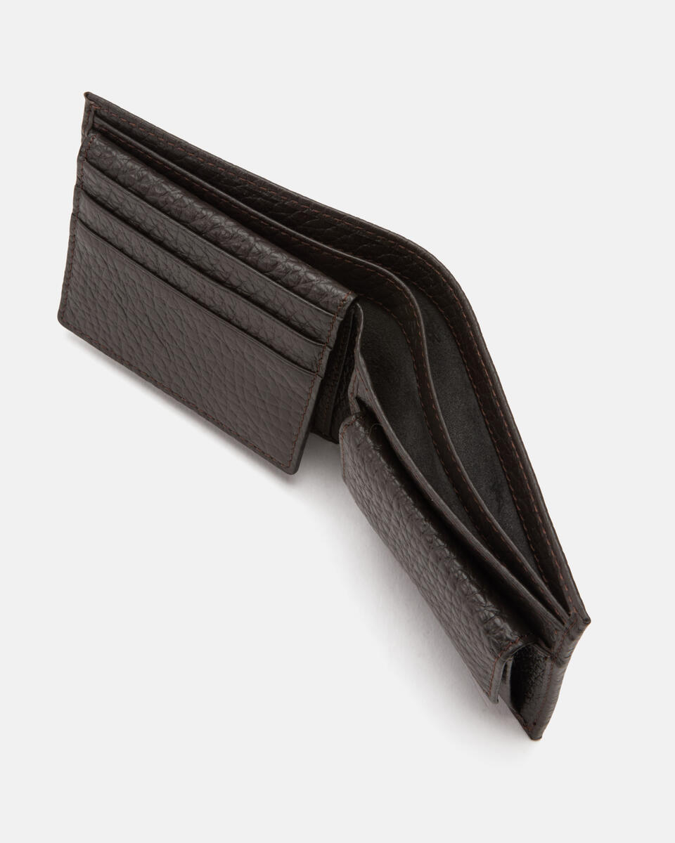 WALLET Dark brown  - Men's Wallets - Wallets - Cuoieria Fiorentina