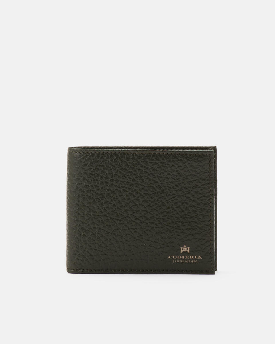 WALLET WITH COIN PURSE Tea  - Men's Wallets - Wallets - Cuoieria Fiorentina